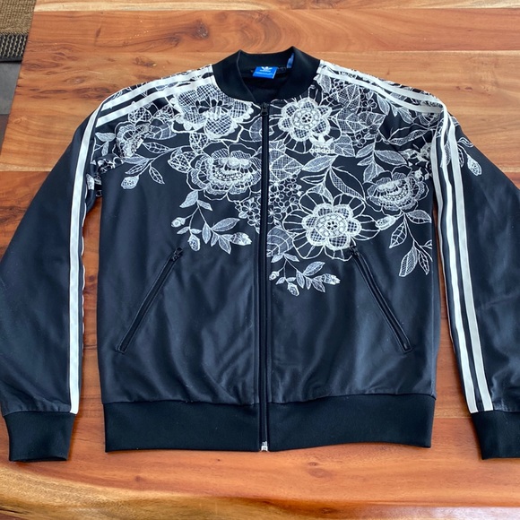 オークショ】 ヤフオク! - ADIDAS SUPERSTAR DL BLACK FLORAL PATCHES